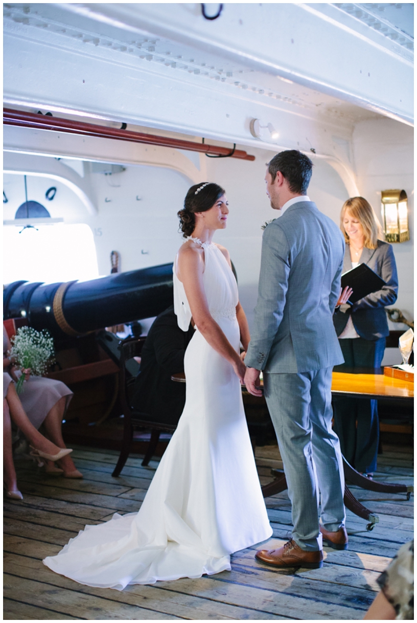 HMS Warrior Wedding