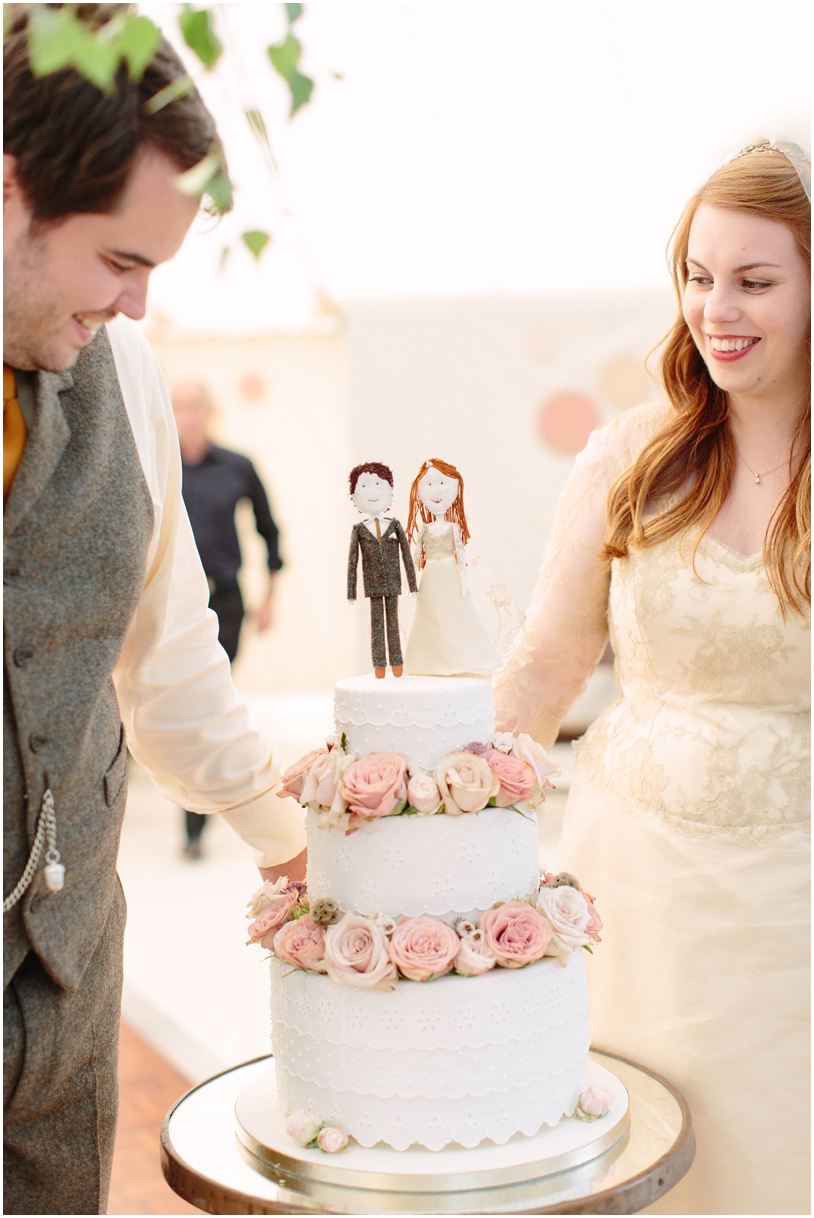 Hand-made-material-cake-toppers